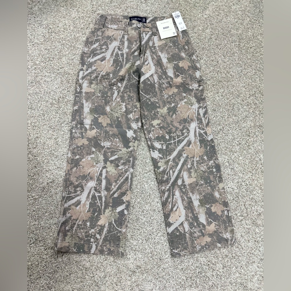 Abercrombie & Fitch Camo Baggy Workwear Pant Men’s 28x28